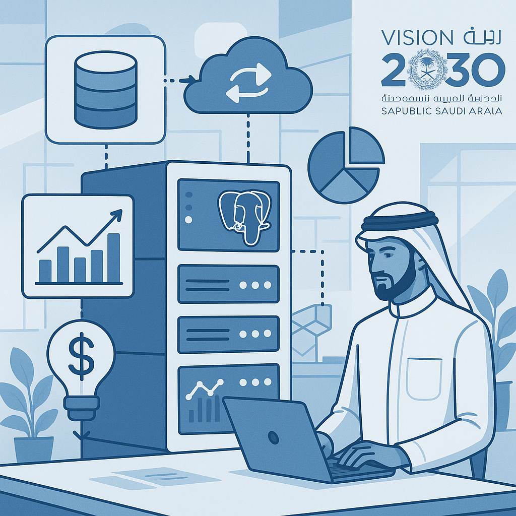 Discover how CYBERTEC PostgreSQL Enterprise can deliver 60–80% cost savings over Oracle/SQL Server for Saudi enterprises, aligning with Vision 2030.